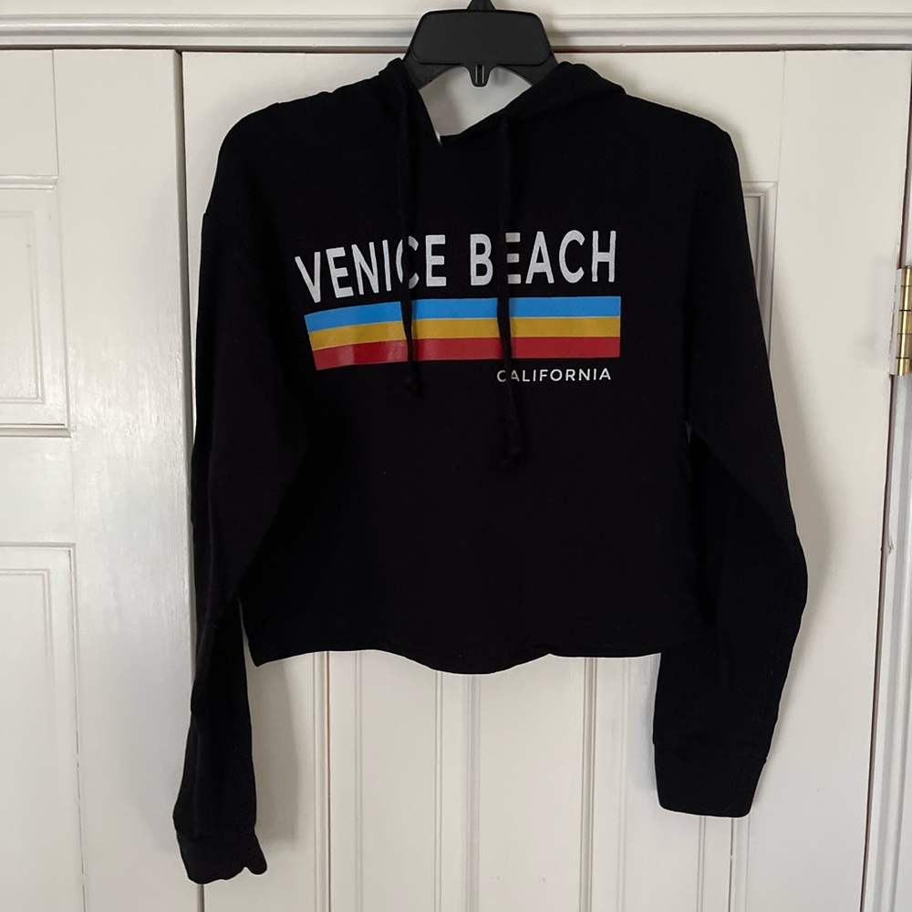 Venice Beach Cropped Hoodie
